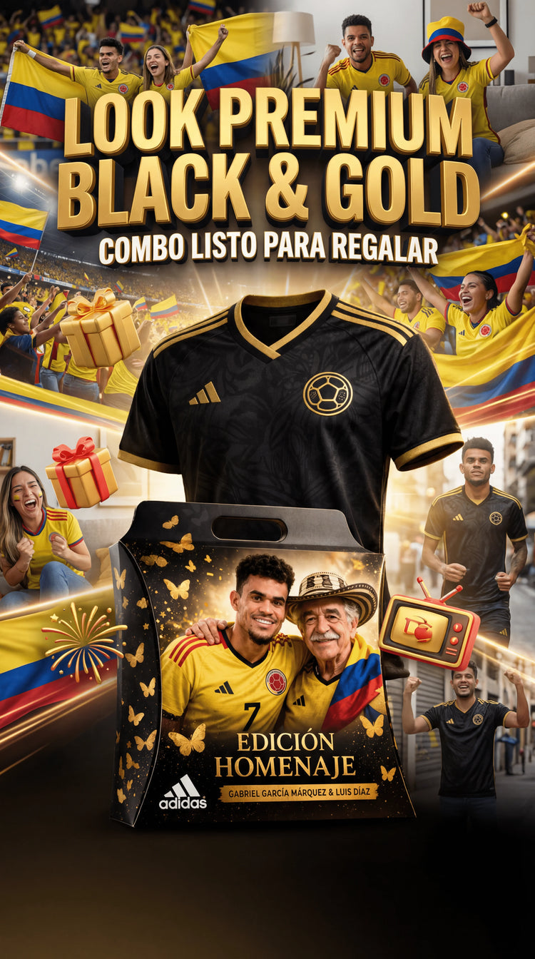 PACK DE CAMISETAS SELECCION COLOMBIA